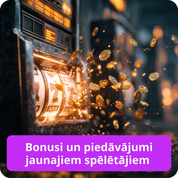 Bonusi un piedāvājumi jaunajiem spēlētājiem